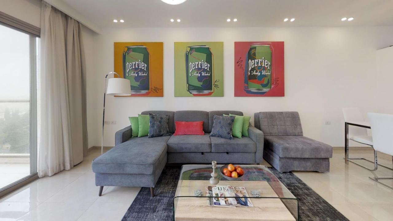 Exclusive Two-Bedroom Apartment With Parking Ierusalim Exterior foto
